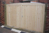 Shaped Top Made to Measure Drive Gates