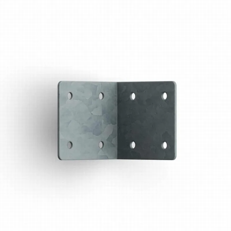 Fencemate Sleeper Angle Plate Galvanised - 85 x 85 x 80mm x 2.5mm