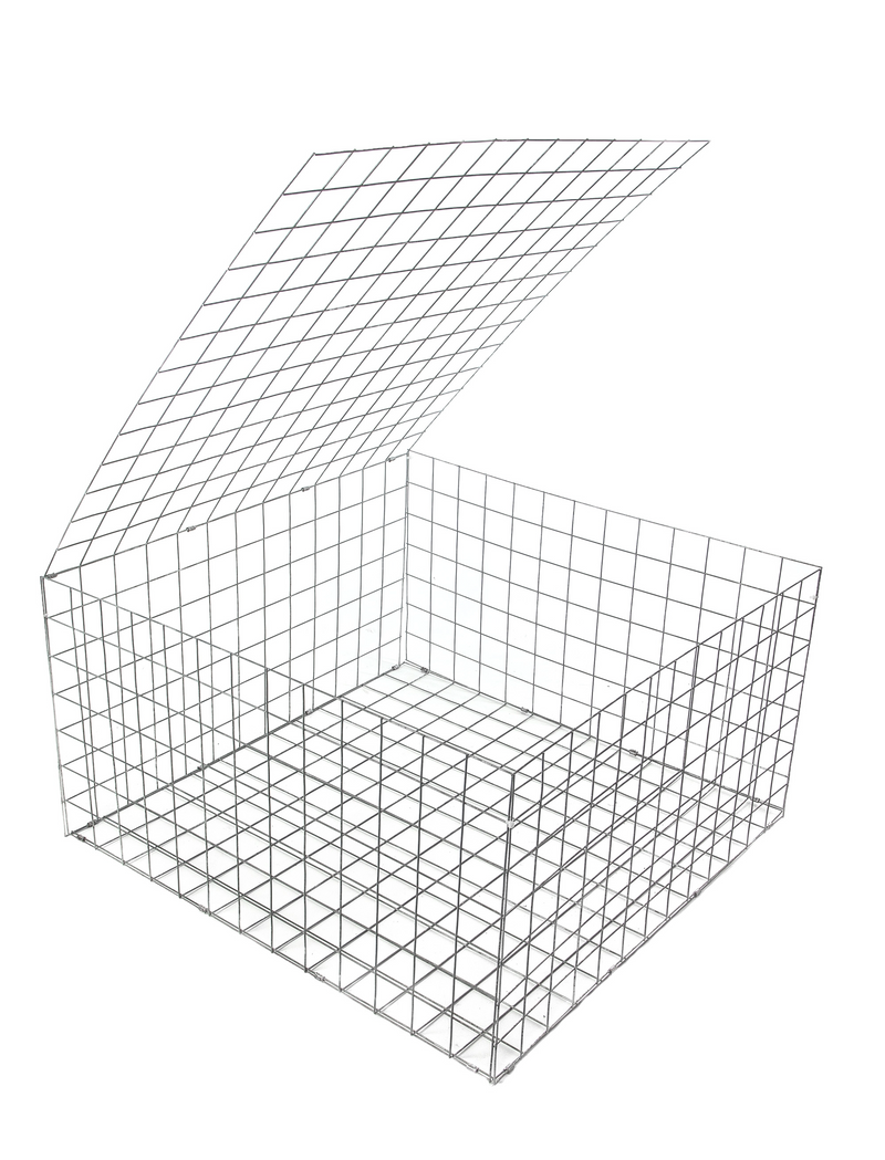 GALVATEC Welded Mesh Gabion Basket 1m x 1m x 0.5m