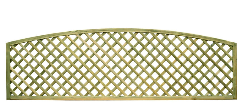 Convex Diamond Lattice (Trellis) Panel