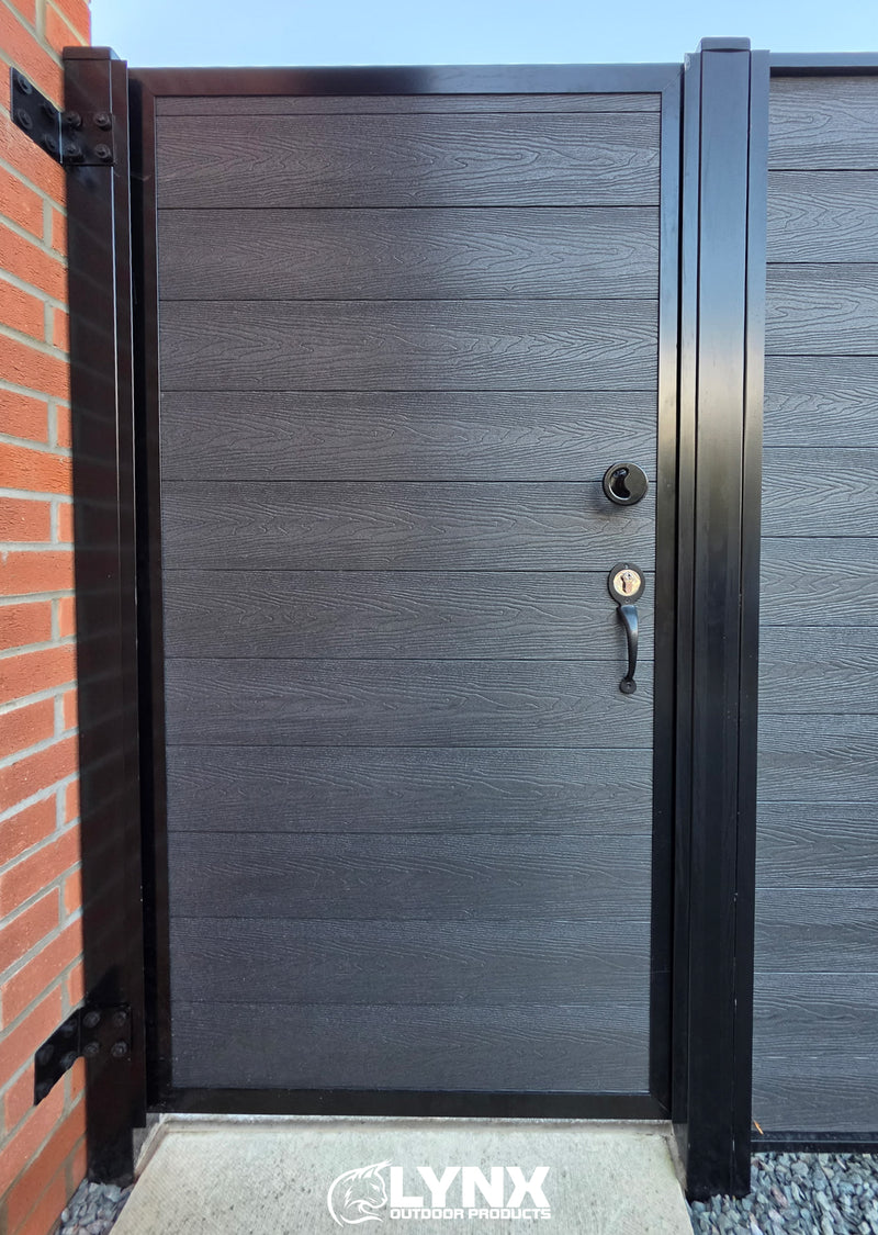 DuraPost Vista Gate Kit Anthracite Grey