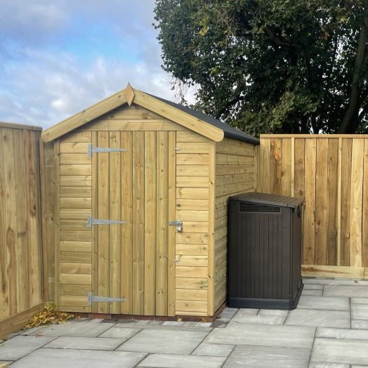 Lynx Outdoor Products - Apex Shed – 20mm Cladding Timber