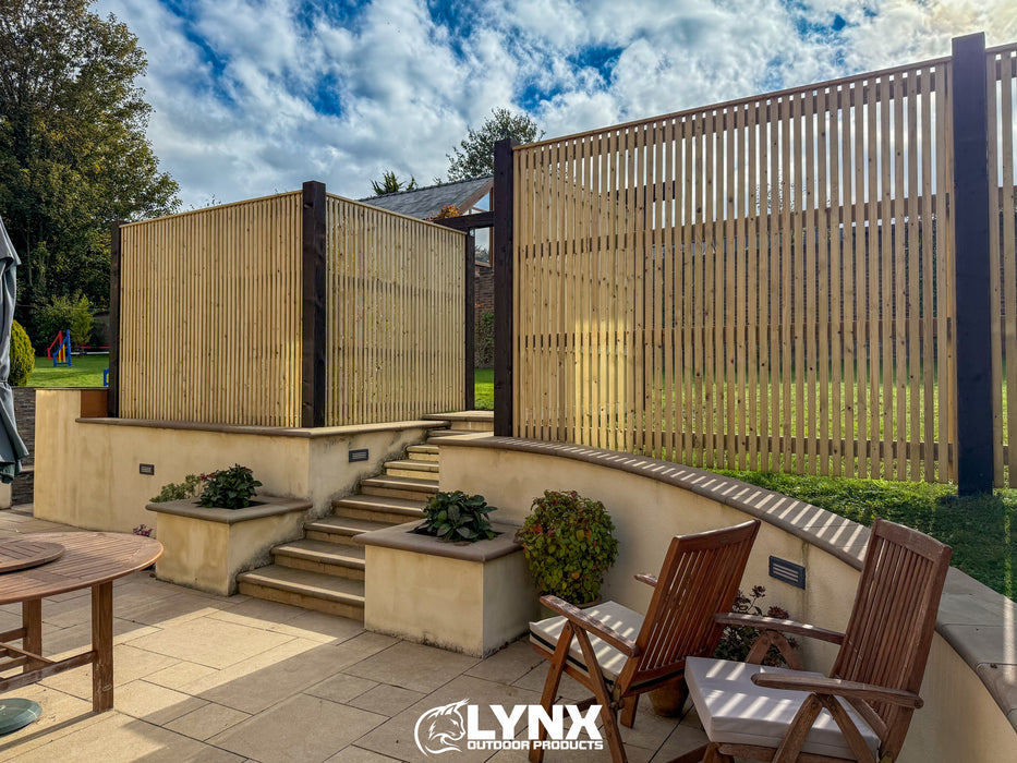 Planed Treated Fencing Slats 3.9m