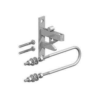 GATEMATE® SELF LOCK CATCH SET DOUBLE LEG ST | GALV