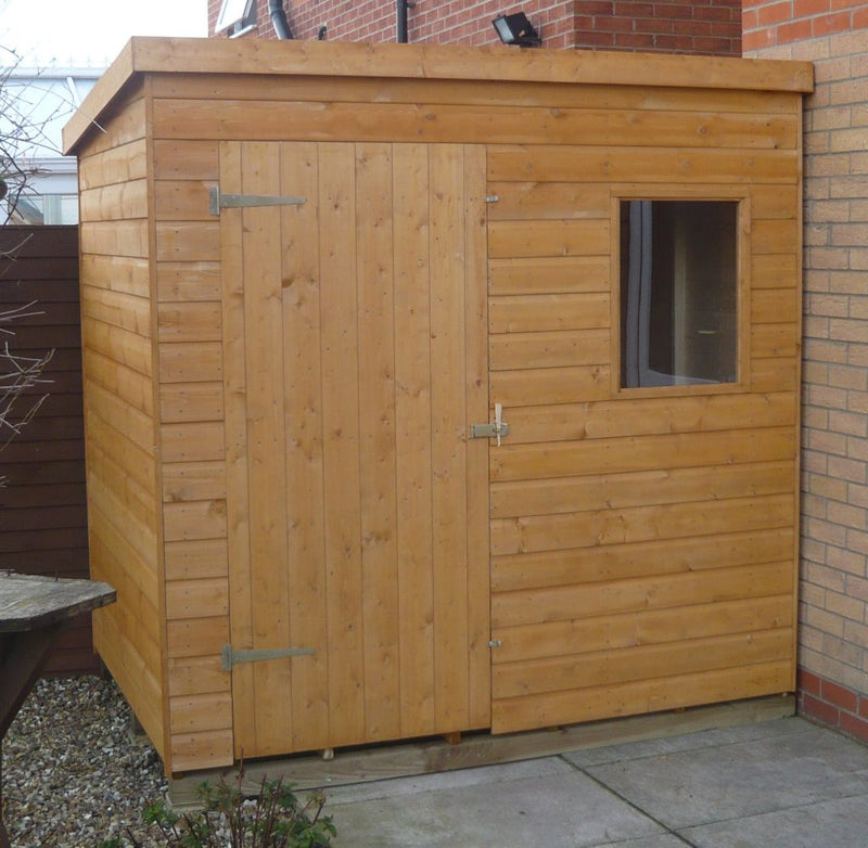 Pent Shed – Shiplap Timber