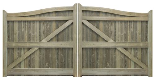 Tunley Pressure Treated Driveway Gate