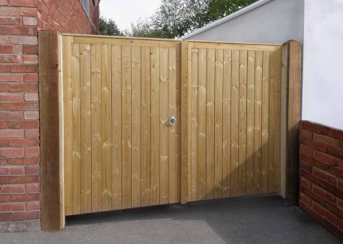 Town Pressure Treated Driveway Gate