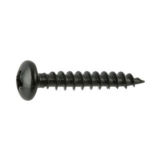 SITEMATE® PAN HEAD POWERPRO TIMBER SCREWS | 4 X 40MM EXTERIOR BLACK Box of 200