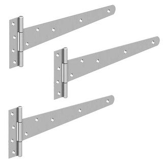 GATEMATE® MEDIUM TEE HINGES 1.5 PAIRS | 18" 450MM E/GALV