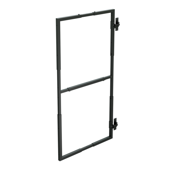 DuraPost Vista Gate Kit Anthracite Grey