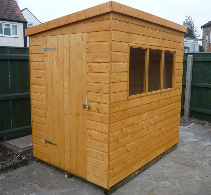 Pent Shed – Shiplap Timber