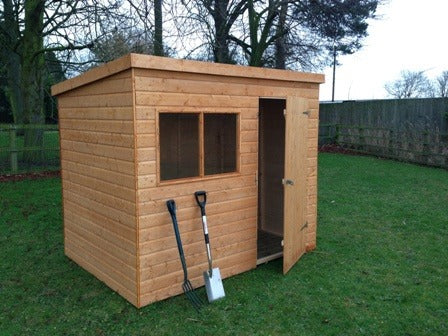 Pent Shed – Shiplap Timber