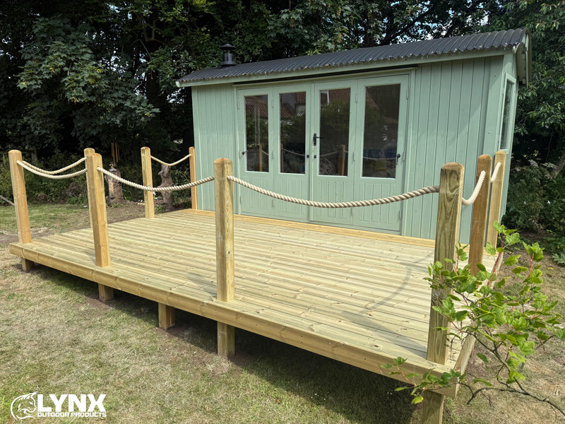Planed & Rounded Fence Posts 95x95mm 2.4m