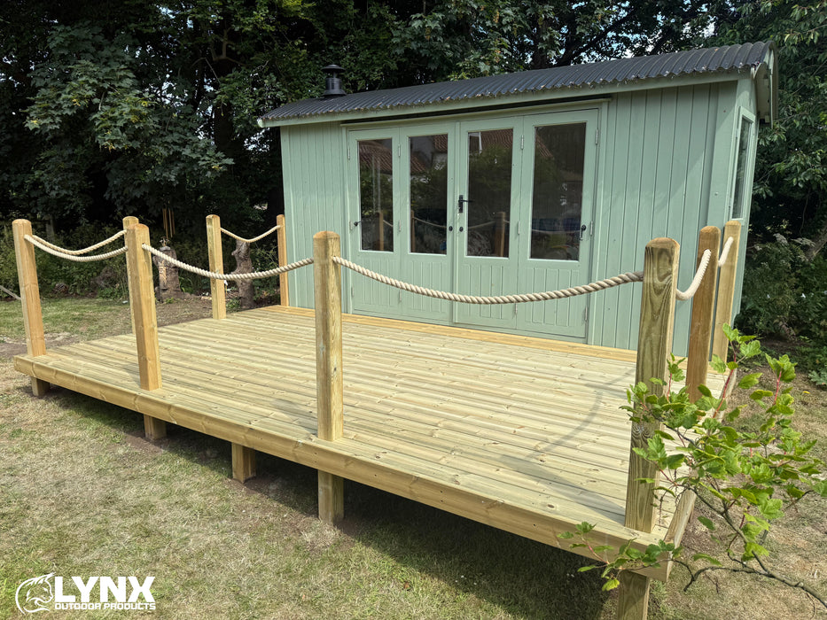 Planed & Rounded Fence Posts 95x95mm 2.4m