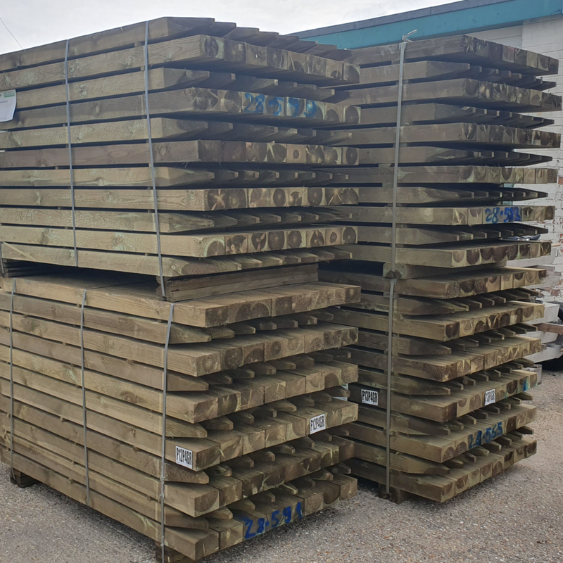 Wooden Fence Posts – 75x125x2.1m (7ft)