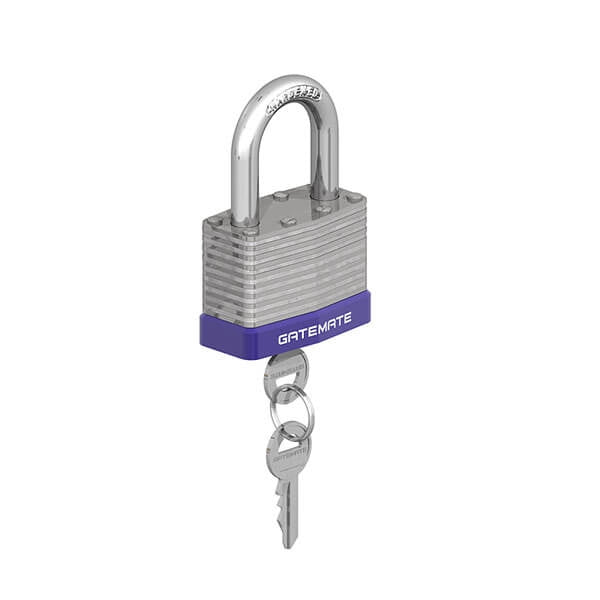 GATEMATE® Laminated Steel Padlock 50mm