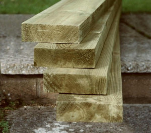 Planed Pine Gravel Board