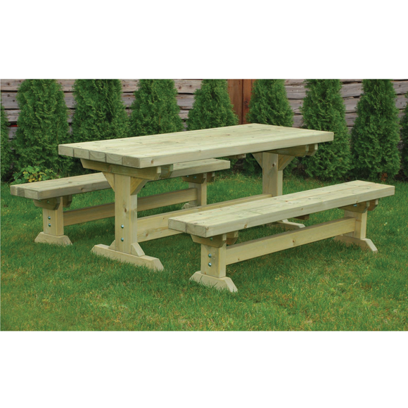Farm Table & bench set
