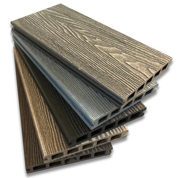 Composite Deck Board with 10 Clips & Screws