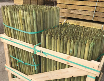 50mm Machine Round posts Pointed 1.8m (6ft)
