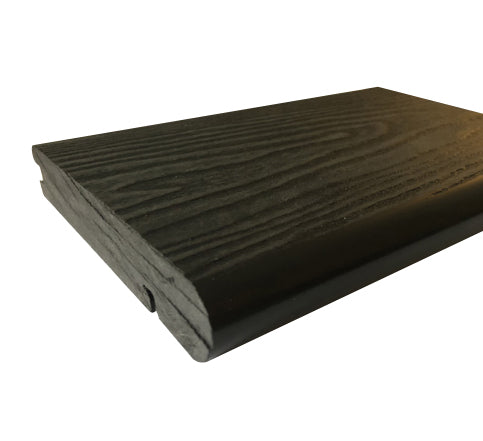 Step Nose Edge Composite Deck Board with 6 Clips & Screws
