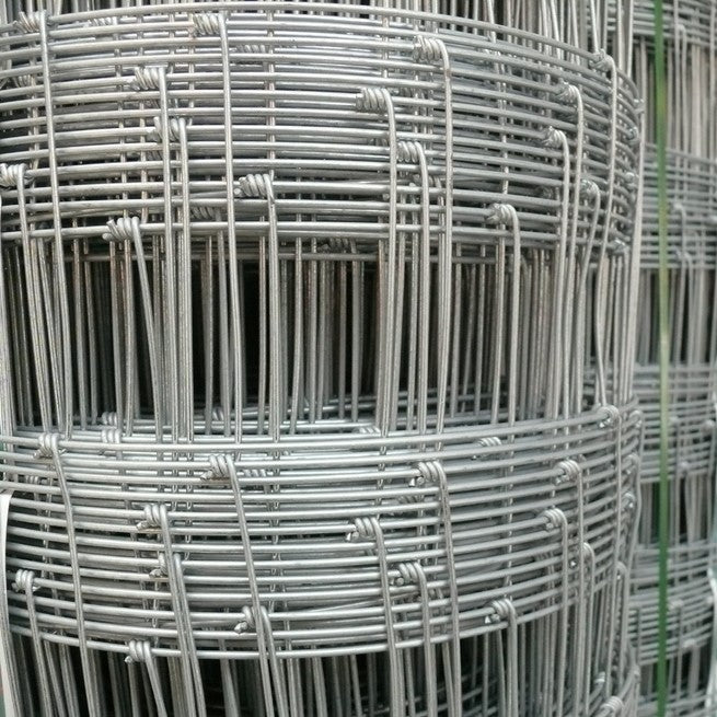 Galvanised Stock Fence ~ L8/80/15 ~ 0.8m x 50m 2.5mm/2mm wire