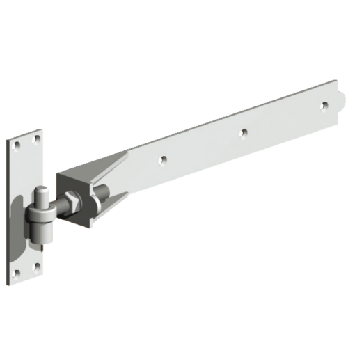 Straight Band Hook on Plate Adjustable