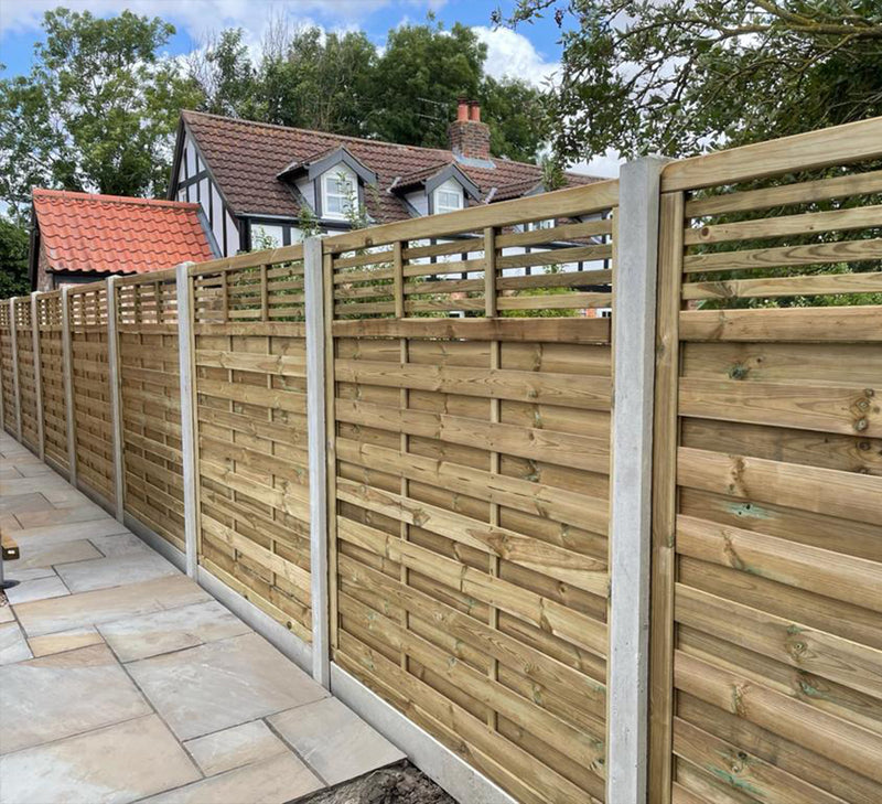 Concrete Slotted Post