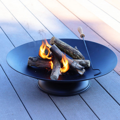 Fire Pit with Round Base