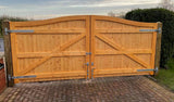 Curved Top Made to Measure Drive Gates