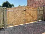 Curved Top Made to Measure Drive Gates