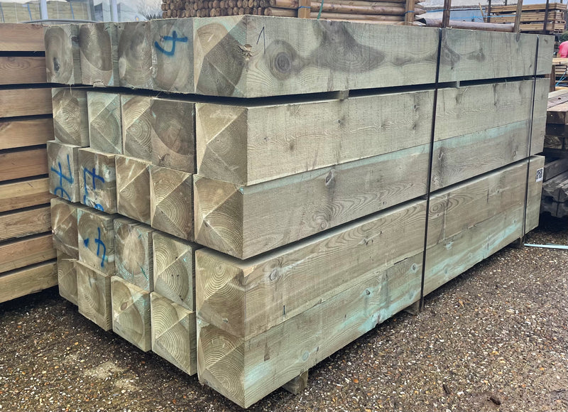 Timber Weather Top Gate Post 200mm x 200mm UC4