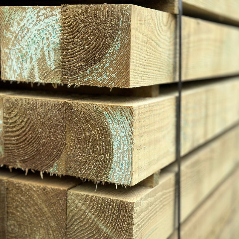 4x4 (100mm) Pressure Treated Timber Post UC4 6ft (1.8m)