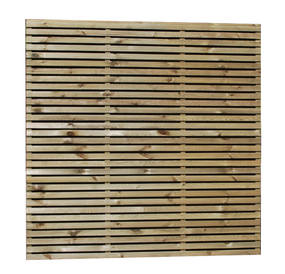 Privacy Double Slatted Panels *PRE ORDER*